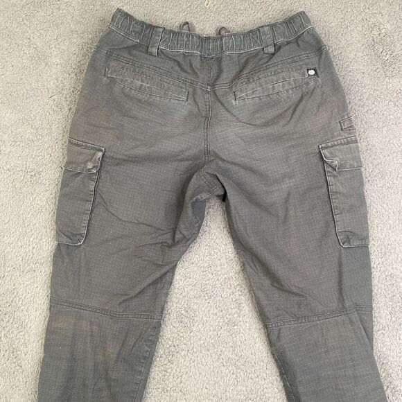 Mens 686 All Time Wide Taper black ripstop Cotton Cargo Small - Picture 10 of 10